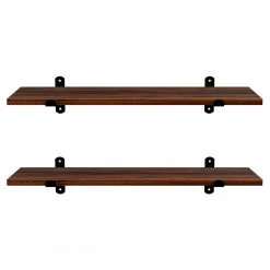 Red Living Wandboard Crossville II (2er-Set) - Braun / Schwarz -Wohnzimmermöbel boutique en ligne 1000353409 220601 030 DETAILS P000000001000353409