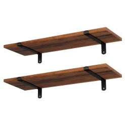 Red Living Wandboard Crossville II (2er-Set) - Braun / Schwarz -Wohnzimmermöbel boutique en ligne 1000353409 220601 031 DETAILS P000000001000353409