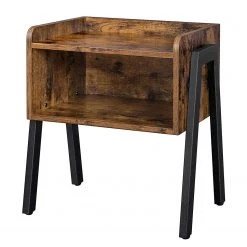 Red Living Beistelltisch Leesville III - Braun / Schwarz