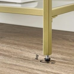 Red Living Regal Poygan II - Glas / Metall - Gold -Wohnzimmermöbel boutique en ligne 1000353439 220601 033 DETAILS P000000001000353439