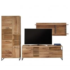 Red Living Wohnwand Sligo I (3-teilig) - Risseiche Silber Dekor / Graphit -Wohnzimmermöbel boutique en ligne 1000353519 220530 030 DETAILS P000000001000353519