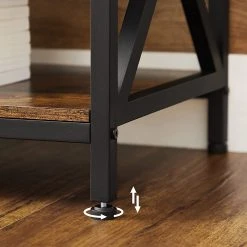 Red Living TV-Rack Molalla - Braun / Schwarz -Wohnzimmermöbel boutique en ligne 1000355236 220601 031 DETAILS P000000001000355236