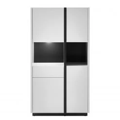 Loftscape Wohnwand Muuga I (4-teilig) - Weiß / Grau -Wohnzimmermöbel boutique en ligne 1000356496 220608 031 DETAILS P000000001000356496