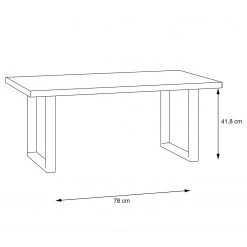Red Living Couchtisch Vallegrande - Alpenkiefer Dekor / Schwarz 9 Red Living Couchtisch Vallegrande - Alpenkiefer Dekor / Schwarz -Wohnzimmermöbel boutique en ligne 1000356712 220603 501 SKETCH DETAILS P000000001000356712 sketch