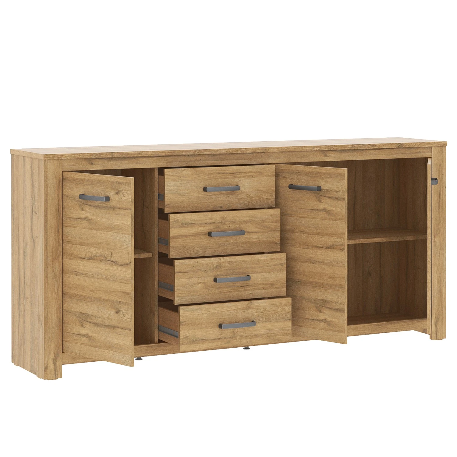 Loftscape Sideboard Verolme II - Eiche Dekor 3 Loftscape Sideboard Verolme II - Eiche Dekor – Bild 3