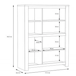 Loftscape Highboard Verolme I - Eiche Dekor 11 Loftscape Highboard Verolme I - Eiche Dekor -Wohnzimmermöbel boutique en ligne 1000356729 220603 501 SKETCH DETAILS P000000001000356729 sketch