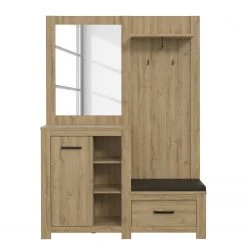 Loftscape Kompaktgarderobe Verolme - Eiche Dekor -Wohnzimmermöbel boutique en ligne 1000356731 220603 030 DETAILS P000000001000356731