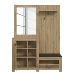Loftscape Kompaktgarderobe Verolme - Eiche Dekor -Wohnzimmermöbel boutique en ligne 1000356731 220603 031 DETAILS P000000001000356731
