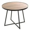 Red Living Beistelltisch Chorin I - Eiche Dekor / Schwarz