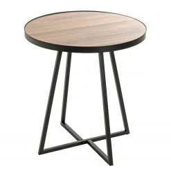 Red Living Beistelltisch Chorin II - Eiche Dekor / Schwarz