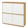 Voss Schuhkommode V100 - Eiche teilmassiv - Weiß