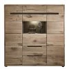 Loftscape Highboard Tallard - Inkl. Beleuchtung - Balkeneiche Dekor / Graphit