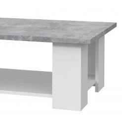 Loftscape Couchtisch Potom I - Beton Dekor / Weiß -Wohnzimmermöbel boutique en ligne 1000357992 220616 040 DETAILS P000000001000357992