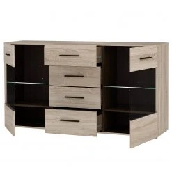 Loftscape Sideboard Taradale - Inkl. Beleuchtung - Eiche Sonoma Dekor 7 Loftscape Sideboard Taradale - Inkl. Beleuchtung - Eiche Sonoma Dekor -Wohnzimmermöbel boutique en ligne 1000357994 220616 030 DETAILS P000000001000357994