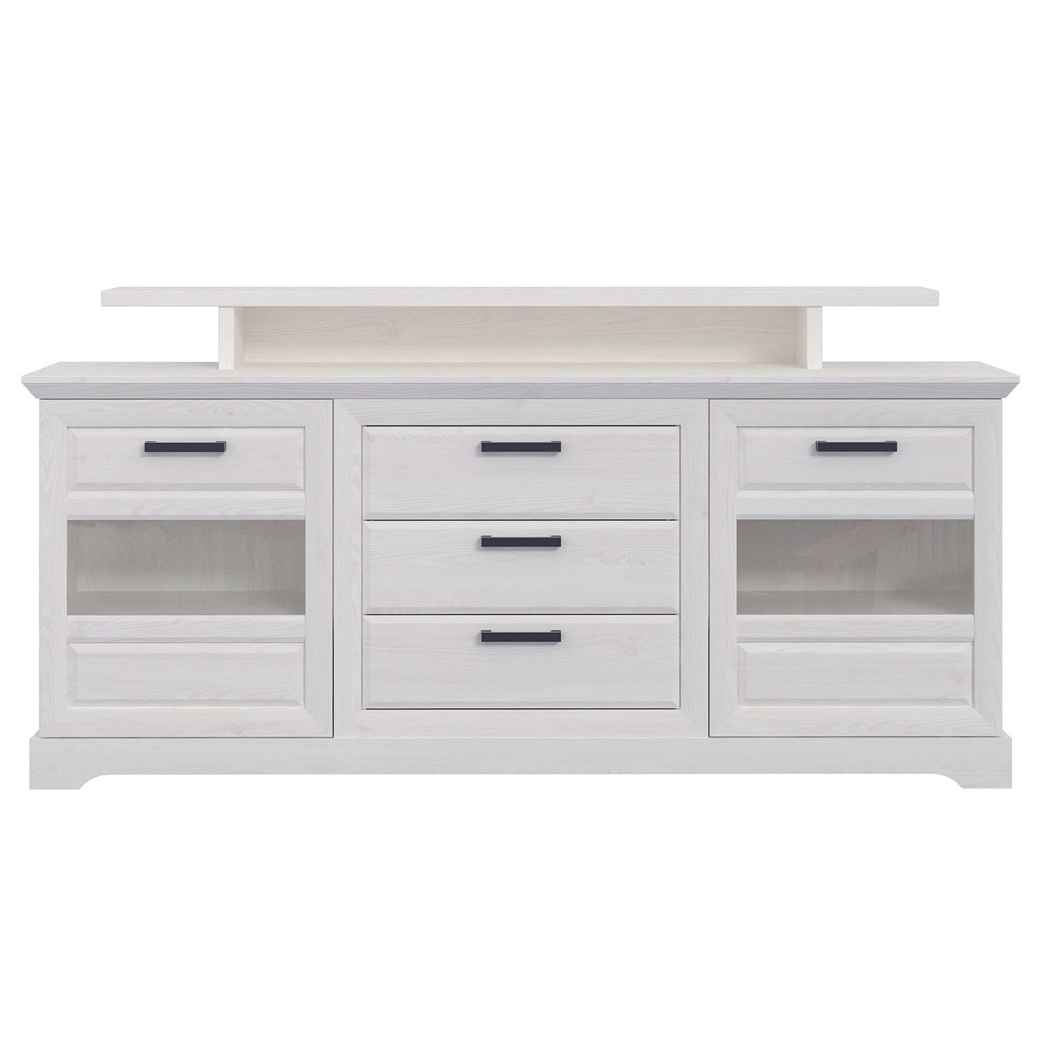 Ridgevalley Sideboard New Dessa II - Kiefer Weiß Dekor 4 Ridgevalley Sideboard New Dessa II - Kiefer Weiß Dekor – Bild 4