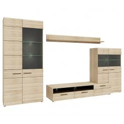 Loftscape Wohnwand Taradale (4-teilig) - Inkl. Beleuchtung - Eiche Sonoma Dekor 12 Loftscape Wohnwand Taradale (4-teilig) - Inkl. Beleuchtung - Eiche Sonoma Dekor -Wohnzimmermöbel boutique en ligne 1000357998 220616 030 DETAILS P000000001000357998