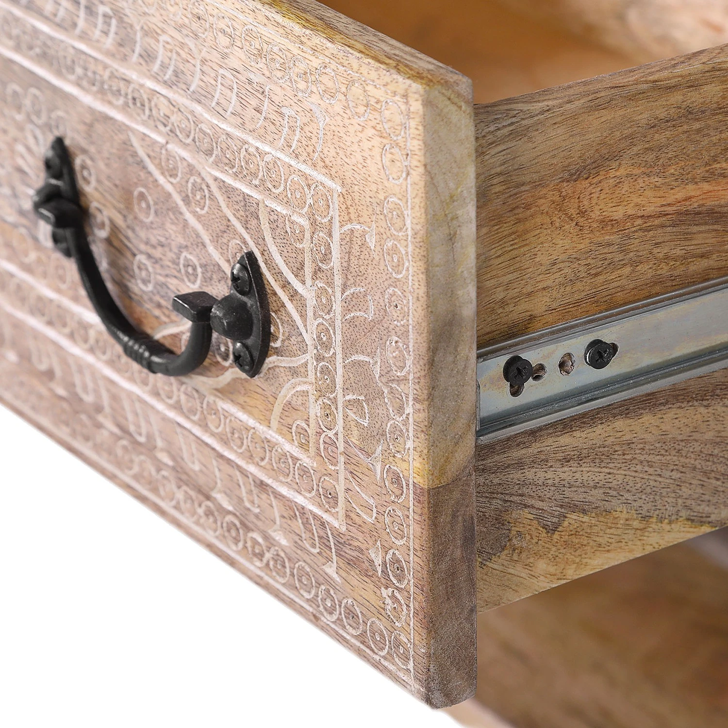 Red Living TV-Lowboard Vallentuna - Mango massiv / Metall - Mango / Schwarz 8 Red Living TV-Lowboard Vallentuna - Mango massiv / Metall - Mango / Schwarz – Bild 8