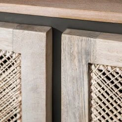 Ridgevalley Sideboard Lumby II - Mango massiv - Mango Hell / Grau 18 Ridgevalley Sideboard Lumby II - Mango massiv - Mango Hell / Grau -Wohnzimmermöbel boutique en ligne 1000359923 220621 050 DETAILS P000000001000359923