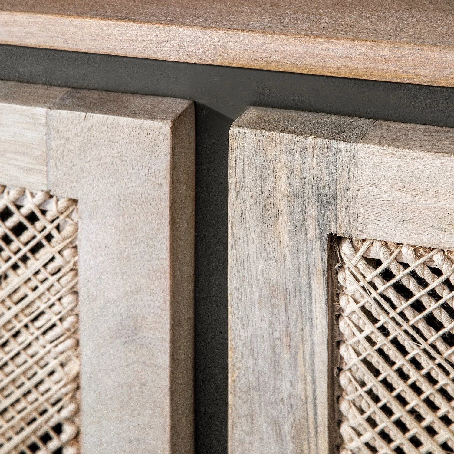 Ridgevalley Sideboard Lumby II - Mango massiv - Mango Hell / Grau 9 Ridgevalley Sideboard Lumby II - Mango massiv - Mango Hell / Grau – Bild 9