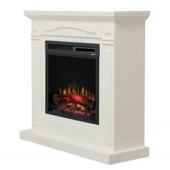 Ridgevalley Elektrokamin Rhodos - Brilliantweiß