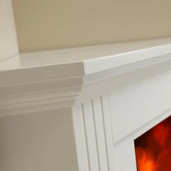 Ridgevalley Elektro-Eckkamin Copenhagen - Brilliantweiß -Wohnzimmermöbel boutique en ligne 1000361808 220629 035 DETAILS P000000001000361808