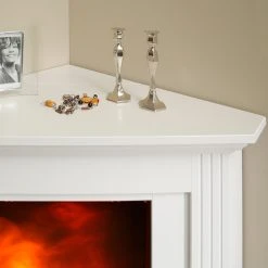 Ridgevalley Elektro-Eckkamin Copenhagen - Brilliantweiß -Wohnzimmermöbel boutique en ligne 1000361808 220629 037 DETAILS P000000001000361808