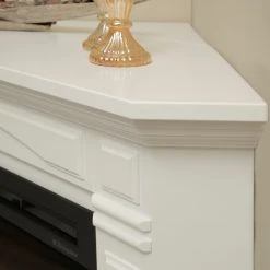 Ridgevalley Elektro-Eckkamin Stockholm - Brilliantweiß -Wohnzimmermöbel boutique en ligne 1000361811 220629 033 DETAILS P000000001000361811