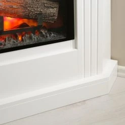 Ridgevalley Elektro-Eckkamin Bergen - Brilliantweiß -Wohnzimmermöbel boutique en ligne 1000361813 220629 032 DETAILS P000000001000361813