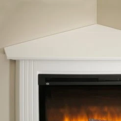 Ridgevalley Elektro-Eckkamin Bergen - Brilliantweiß -Wohnzimmermöbel boutique en ligne 1000361813 220629 037 DETAILS P000000001000361813