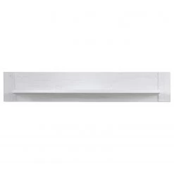 Trendteam Wandboard Georgia - Pinie Weiß Dekor