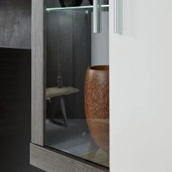 Trendteam Wohnwand Jazz I (4-teilig) - Eiche Grau Dekor / Weiß -Wohnzimmermöbel boutique en ligne 1000362858 220623 026 MOOD DETAILS P000000001000362858 mood