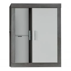 Trendteam Wohnwand Jazz I (4-teilig) - Eiche Grau Dekor / Weiß -Wohnzimmermöbel boutique en ligne 1000362858 220623 040 DETAILS P000000001000362858