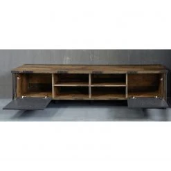 Trendteam Wohnwand Prime II (3-teilig) - Beton Dekor / Altholz Dekor -Wohnzimmermöbel boutique en ligne 1000362860 220623 026 MOOD DETAILS P000000001000362860 mood