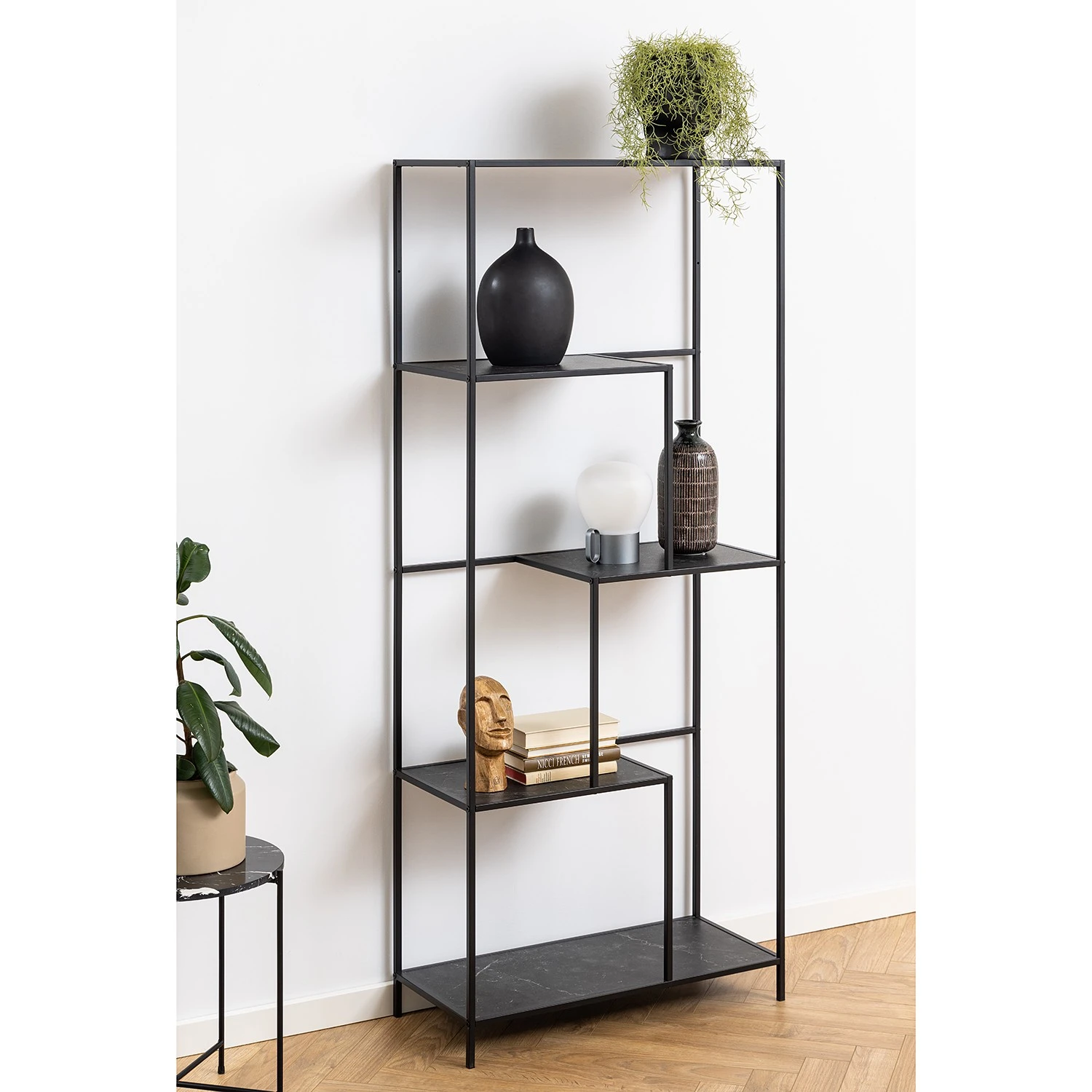 Red Living Regal Zap II - Marmor Schwarz Dekor / Schwarz 2 Red Living Regal Zap II - Marmor Schwarz Dekor / Schwarz – Bild 2