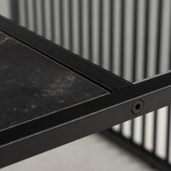 Loftscape Couchtisch Mephisto - Rauchglas / Marmor Schwarz Dekor - Schwarz -Wohnzimmermöbel boutique en ligne 1000362967 220819 033 DETAILS P000000001000362967