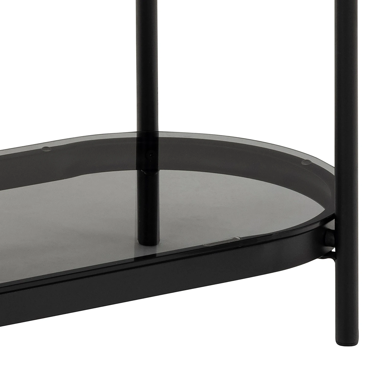 Loftscape Konsolentisch Totowa - Glas / Eisen - Rauchglas / Schwarz 9 Loftscape Konsolentisch Totowa - Glas / Eisen - Rauchglas / Schwarz – Bild 9