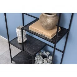 Red Living Regal Zap I - Marmor Schwarz Dekor / Schwarz 15 Red Living Regal Zap I - Marmor Schwarz Dekor / Schwarz -Wohnzimmermöbel boutique en ligne 1000362982 220819 034 DETAILS P000000001000362982