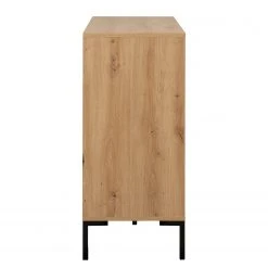 Loftscape Kommode Brochet II - Eiche Dekor / Schwarz -Wohnzimmermöbel boutique en ligne 1000363050 220704 034 DETAILS P000000001000363050