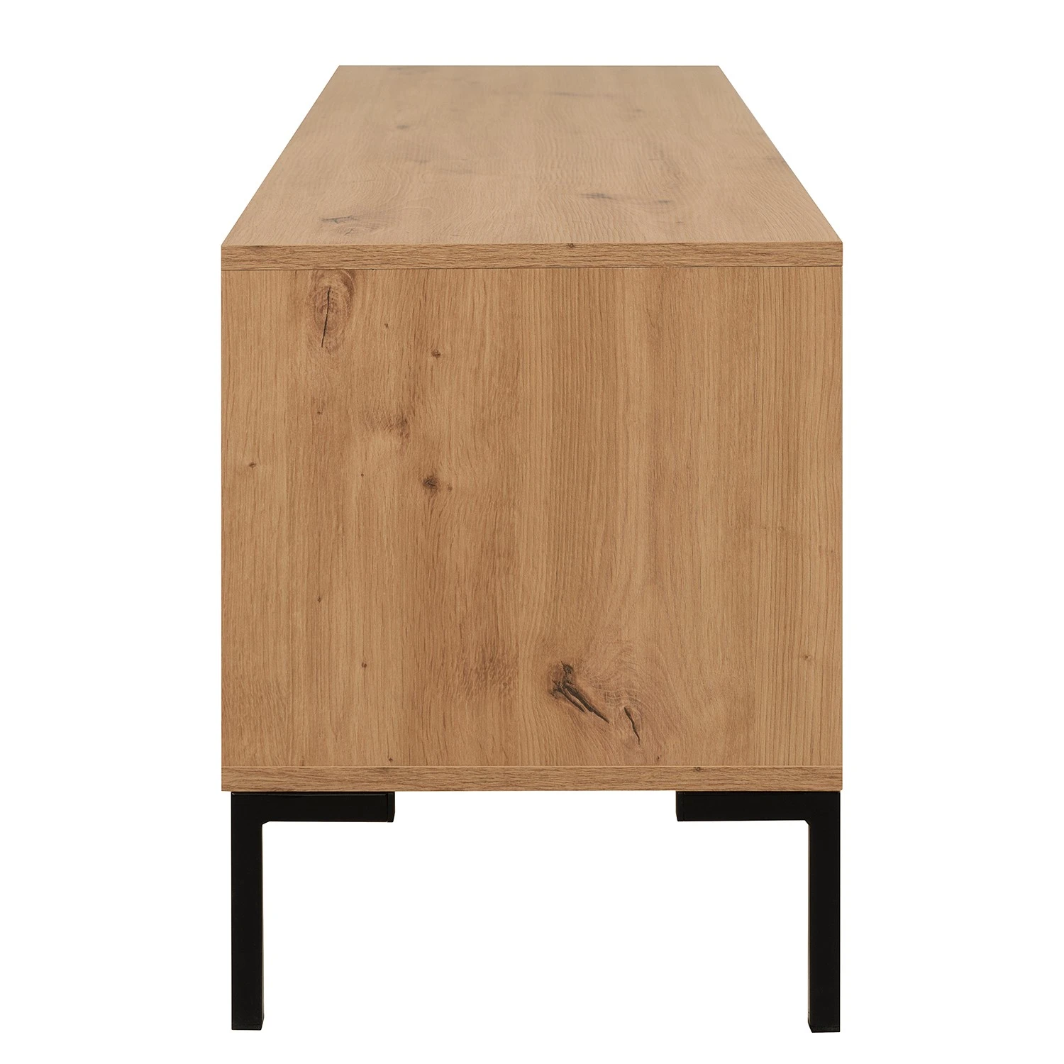 Loftscape TV-Lowboard Brochet - Eiche Dekor / Schwarz 8 Loftscape TV-Lowboard Brochet - Eiche Dekor / Schwarz – Bild 8