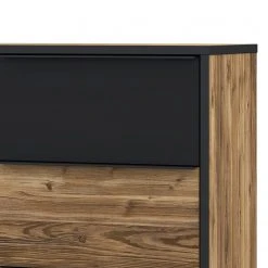 Loftscape Kommode Huy - Aplenkiefer Dekor / Schwarz -Wohnzimmermöbel boutique en ligne 1000363079 220819 071 DETAILS P000000001000363079