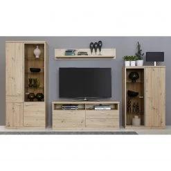 Trendteam Vitrinenschrank Echo - Inkl. Beleuchtung - Eiche Artisan Dekor -Wohnzimmermöbel boutique en ligne 1000363607 220802 021 MOOD DETAILS P000000001000363607 mood