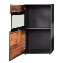 Trendteam Wohnwand Mango (4-teilig) - Altholz Dekor / Anthrazit -Wohnzimmermöbel boutique en ligne 1000363615 220802 035 DETAILS P000000001000363615