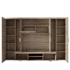 Trendteam Wohnwand Mondeo - Inkl. Beleuchtung - Sandeiche Dekor -Wohnzimmermöbel boutique en ligne 1000363616 220802 031 DETAILS P000000001000363616