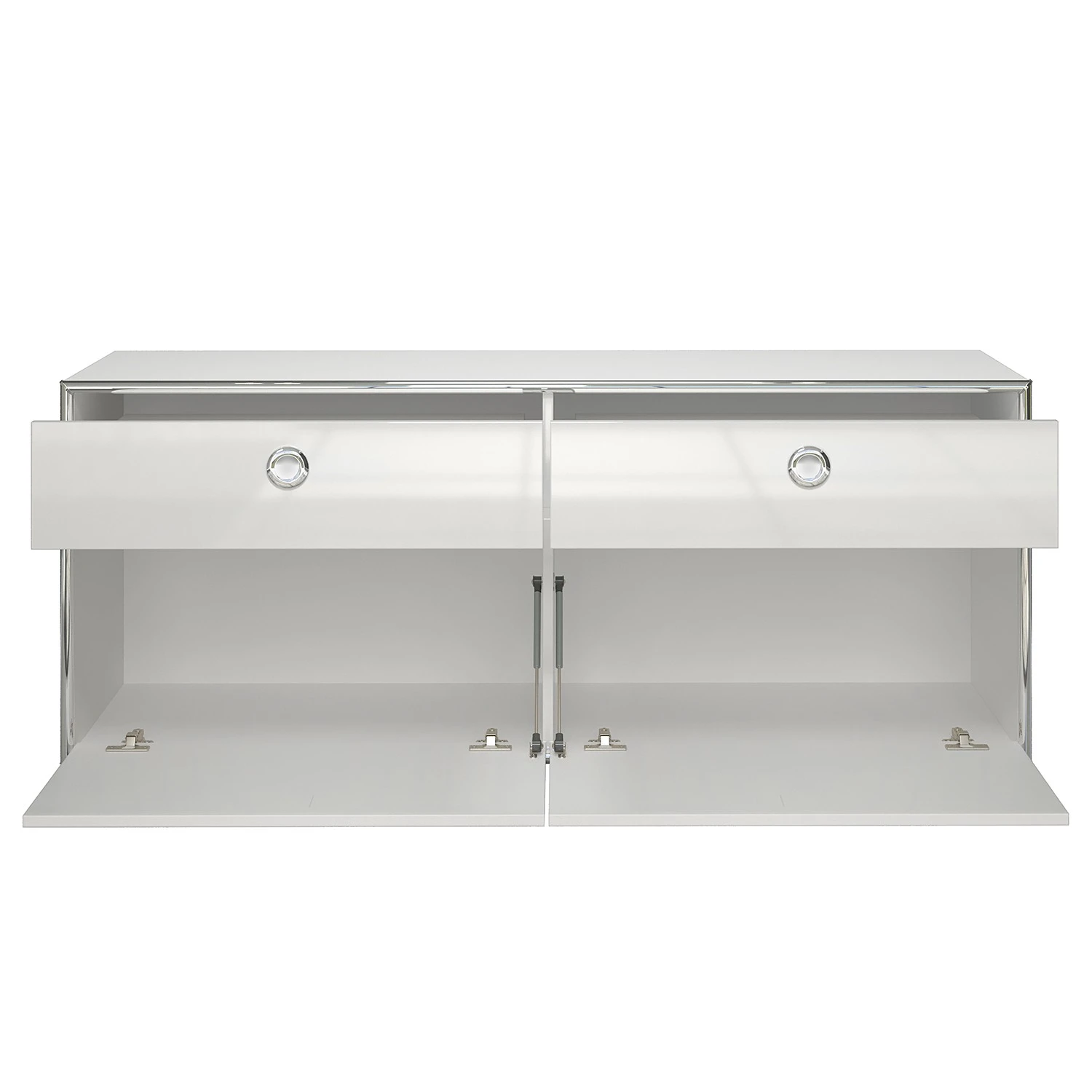 Trendteam TV-Lowboard Infinity - Hochglanz Weiß / Matt Weiß - Breite: 147 cm 7 Trendteam TV-Lowboard Infinity - Hochglanz Weiß / Matt Weiß - Breite: 147 cm – Bild 7