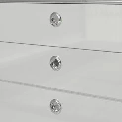 Trendteam Sideboard Infintiy II - Hochglanz Weiß / Matt Weiß -Wohnzimmermöbel boutique en ligne 1000363621 220802 032 DETAILS P000000001000363621