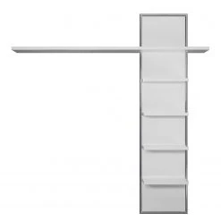 Trendteam Wohnwand Infinity I (3-teilig) - Hochglanz Weiß / Matt Weiß -Wohnzimmermöbel boutique en ligne 1000363626 220802 035 DETAILS P000000001000363626