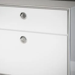 Trendteam Wohnwand Infinity I (3-teilig) - Hochglanz Weiß / Matt Weiß -Wohnzimmermöbel boutique en ligne 1000363626 220802 039 DETAILS P000000001000363626