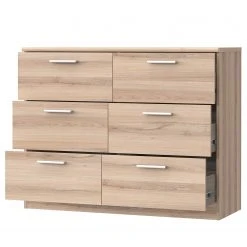 Loftscape Kommode Almelo - Eiche Hell Dekor - Breite: 110 cm -Wohnzimmermöbel boutique en ligne 1000363818 220803 040 DETAILS P000000001000363818