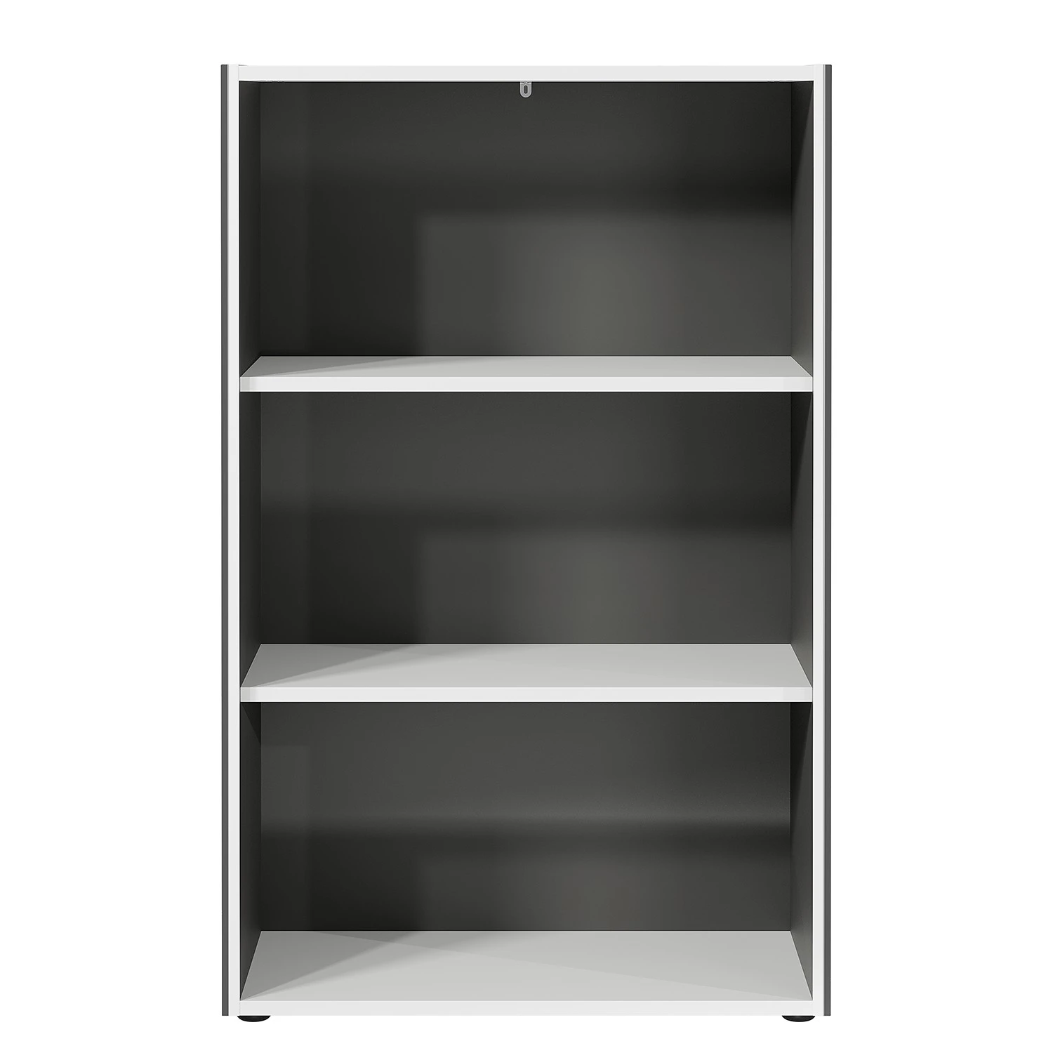 Germania Aktenregal GW-Pasadena - Graphit / Weiß - Höhe: 120 cm 2 Germania Aktenregal GW-Pasadena - Graphit / Weiß - Höhe: 120 cm – Bild 2