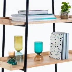 Red Living Regal Breitbride II - Akazie massiv / Metall - Akazie / Schwarz -Wohnzimmermöbel boutique en ligne 1000363950 220714 040 DETAILS P000000001000363950